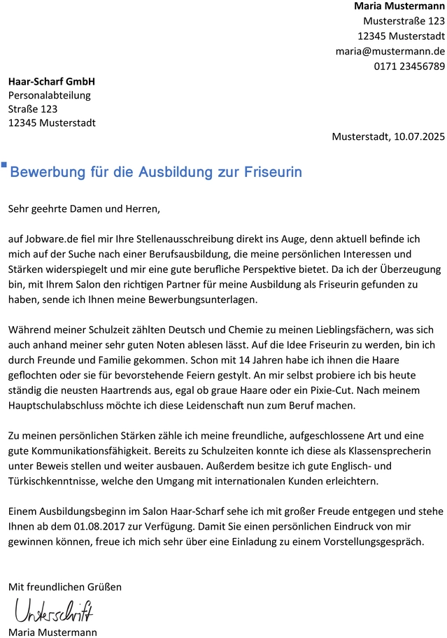 bewerbung-friseur-ausbildung-vorlage