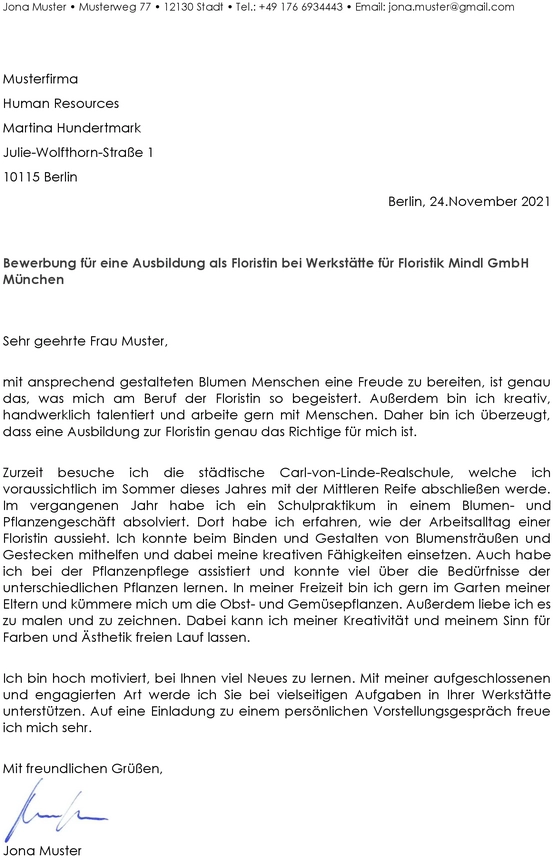 bewerbung-fuer-ausbildung-floristin