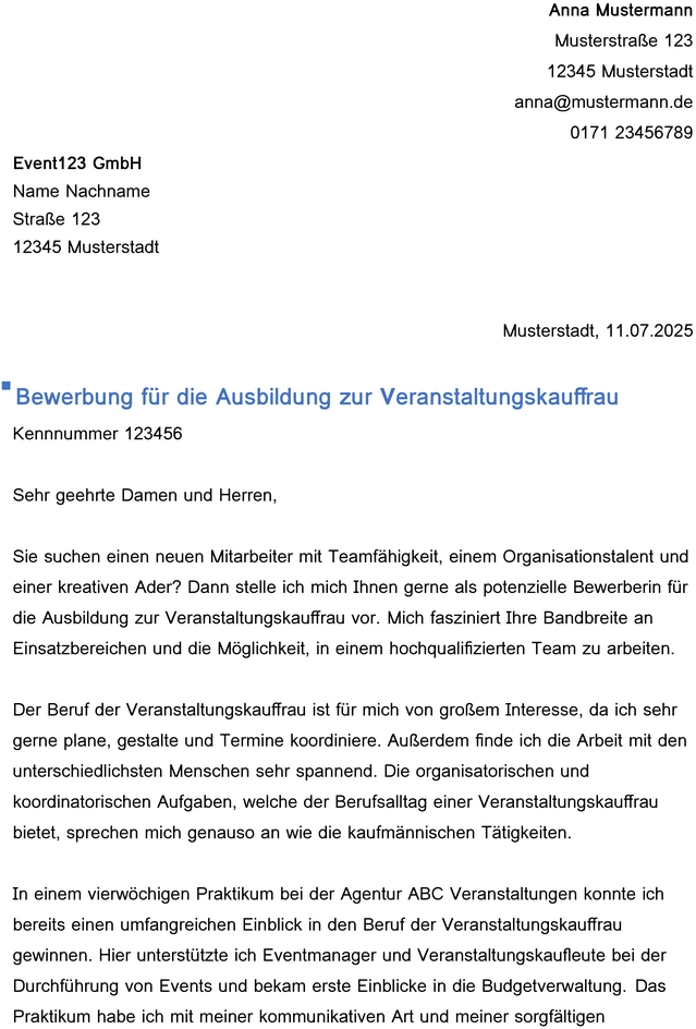 bewerbung-fuer-ausbildung-zur-veranstaltungskauffrau