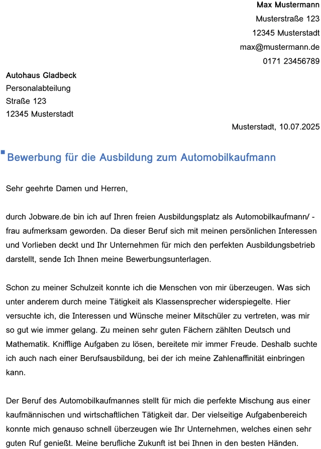 bewerbung-fuer-automobilkaufmann-ausbildung