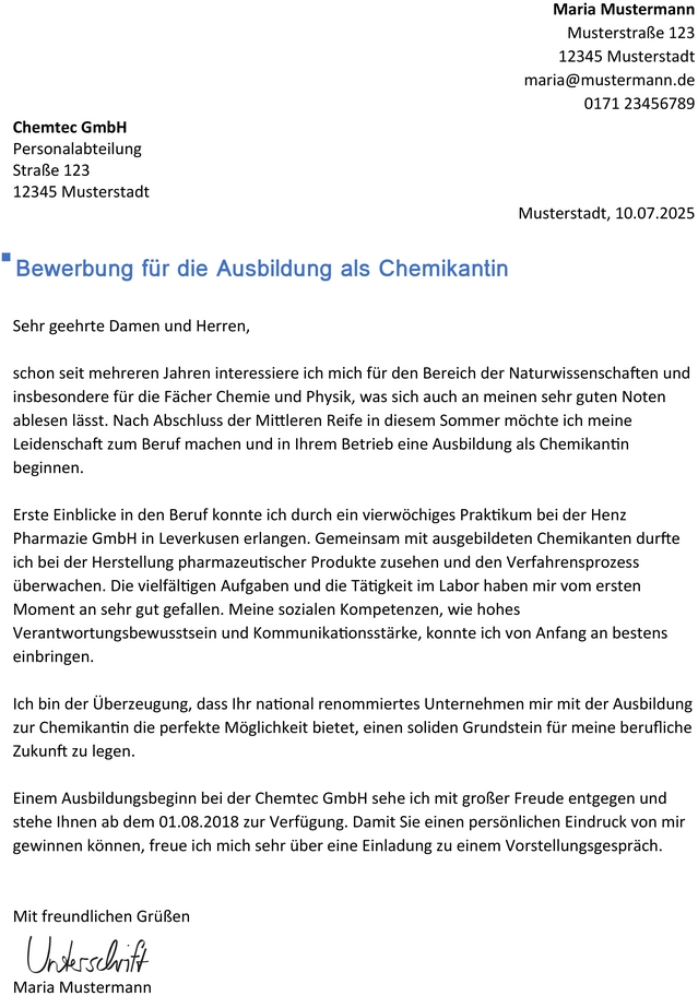 bewerbung-fuer-chemikantin-ausbildung