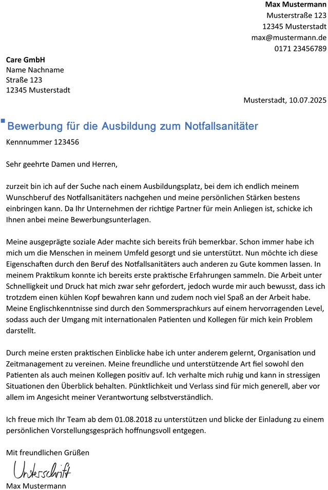 bewerbung-fuer-die-ausbildung-zum-notfallsanitaeter