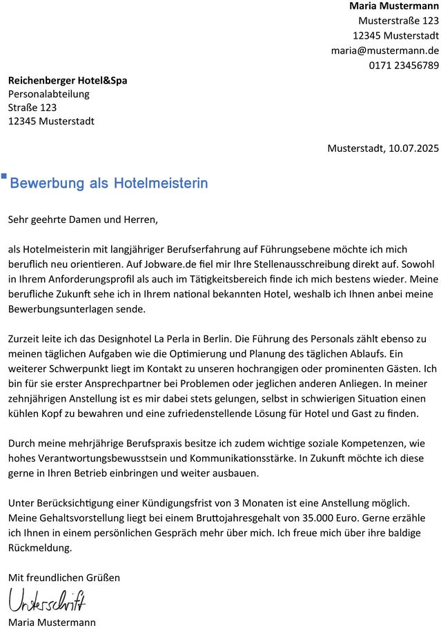 bewerbung-hoteldirektorin-mit-erfahrung-optimale-vorlage