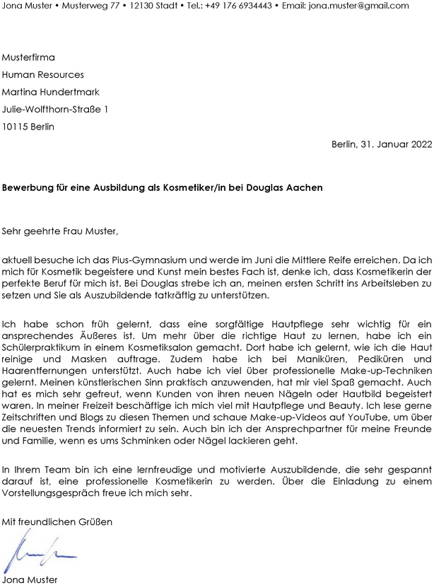 bewerbung-kosmetiker-ausbildung-douglas