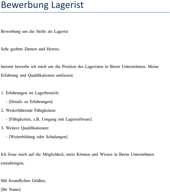 bewerbung-lagerist-vorlage-word