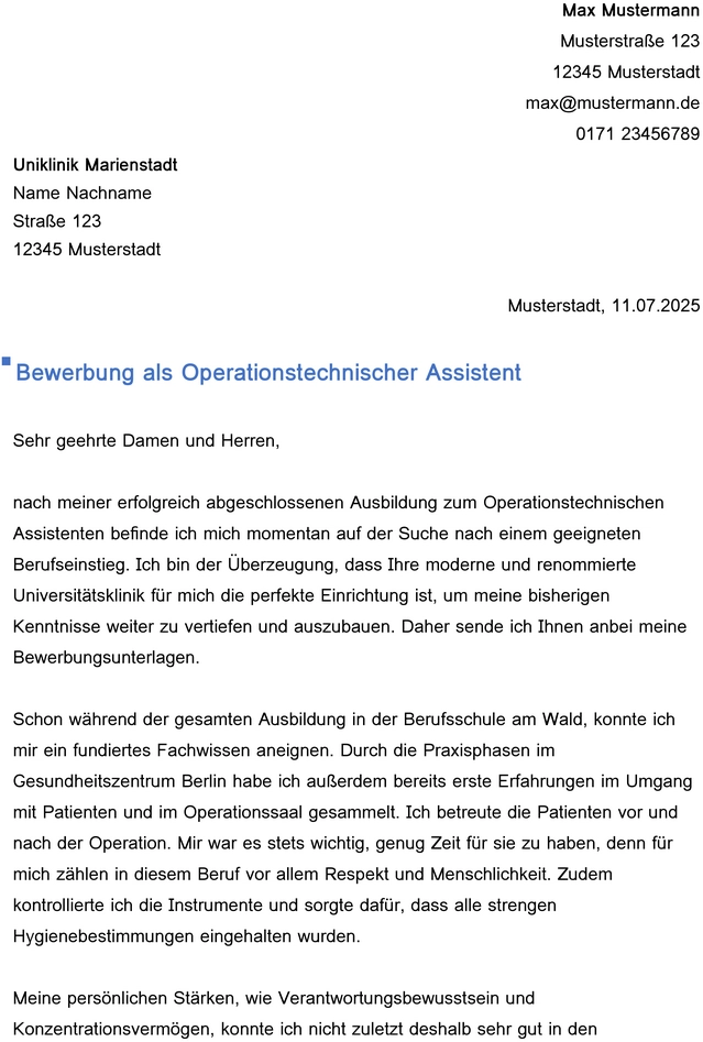 bewerbung-operations-technischer-assistent-berufseinstieg