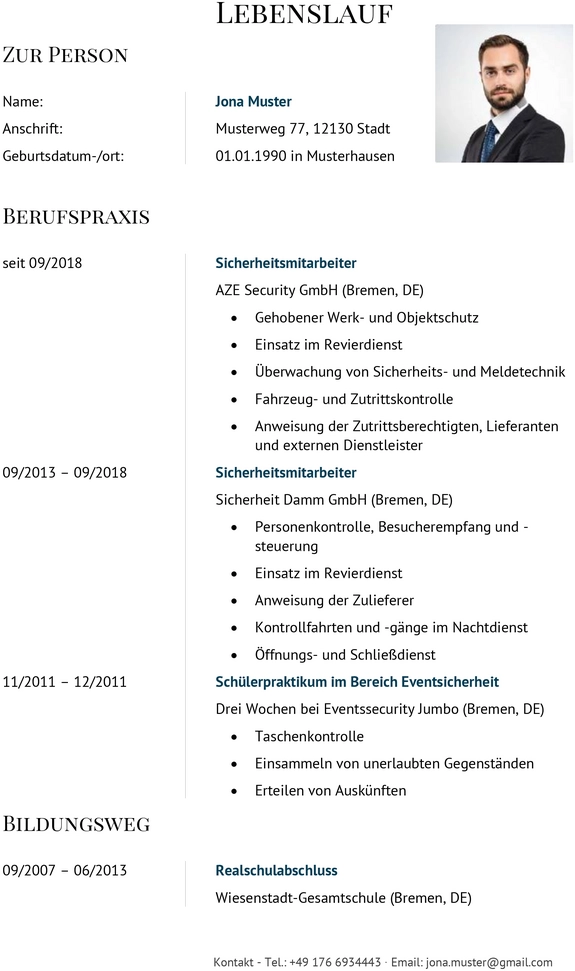 bewerbung-pdf-sicherheitsmitarbeiter-vorlage
