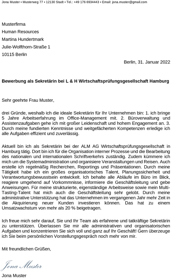 bewerbung-sekretaerin-vorlage-fuer-erfolg