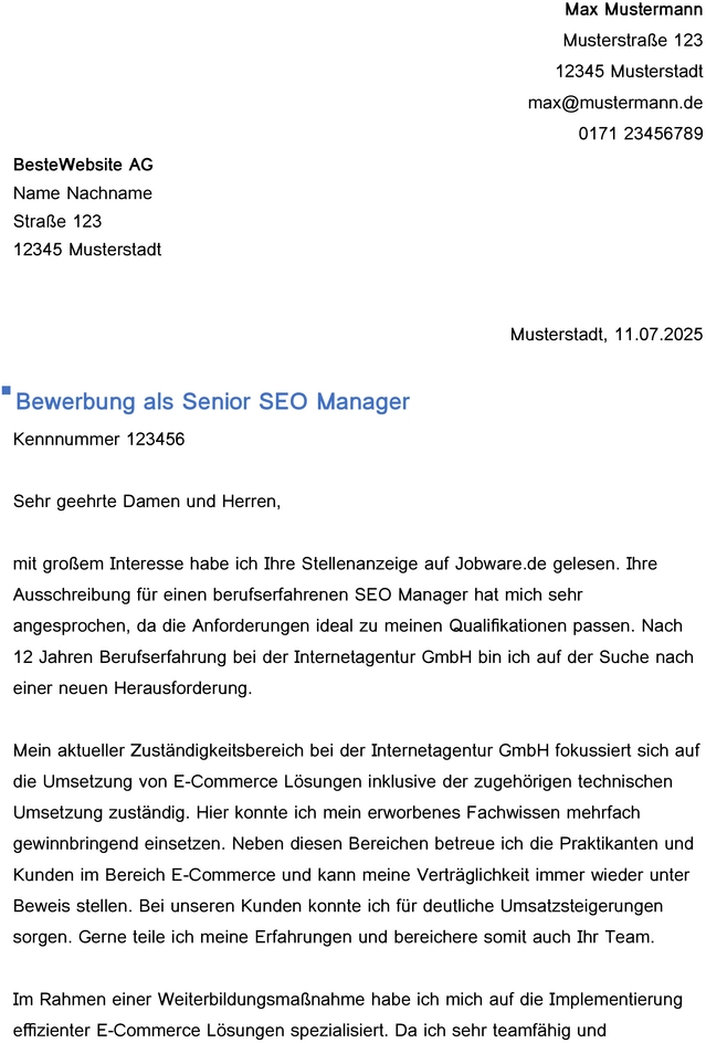 bewerbung-senior-seo-manager-erstellen