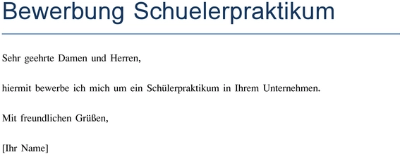 bewerbung-um-schuelerpraktikum-vorlage