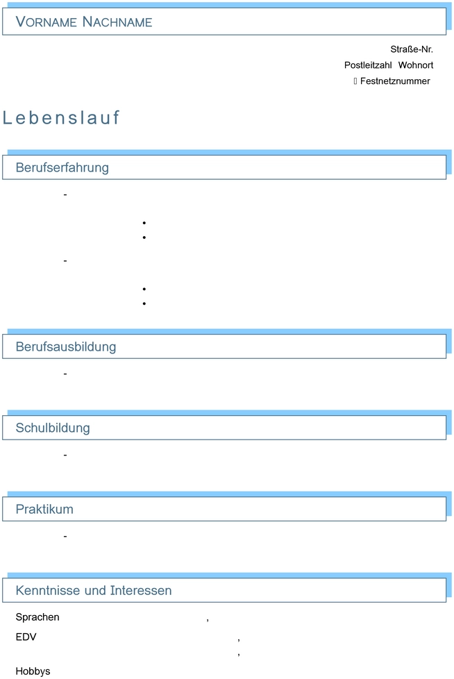 bewerbung-und-lebenslauf-vorlage