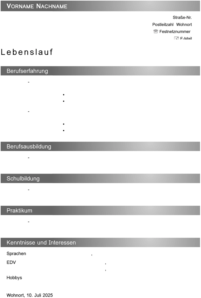 bewerbung-und-lebenslauf-vorlage