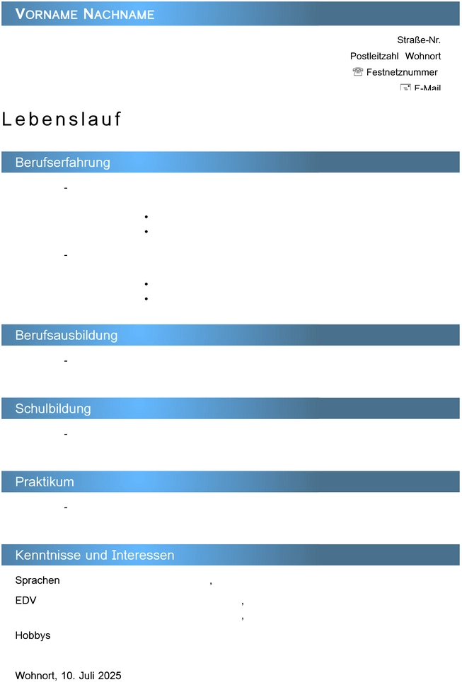 bewerbung-und-lebenslauf-vorlage