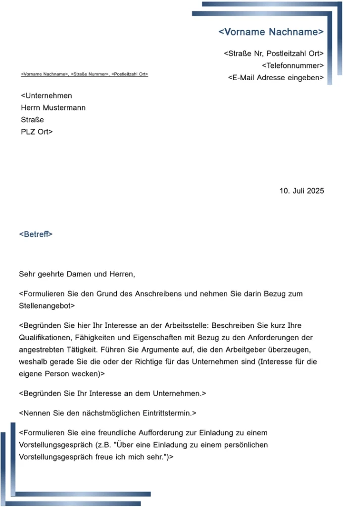 bewerbung-und-lebenslauf-vorlage
