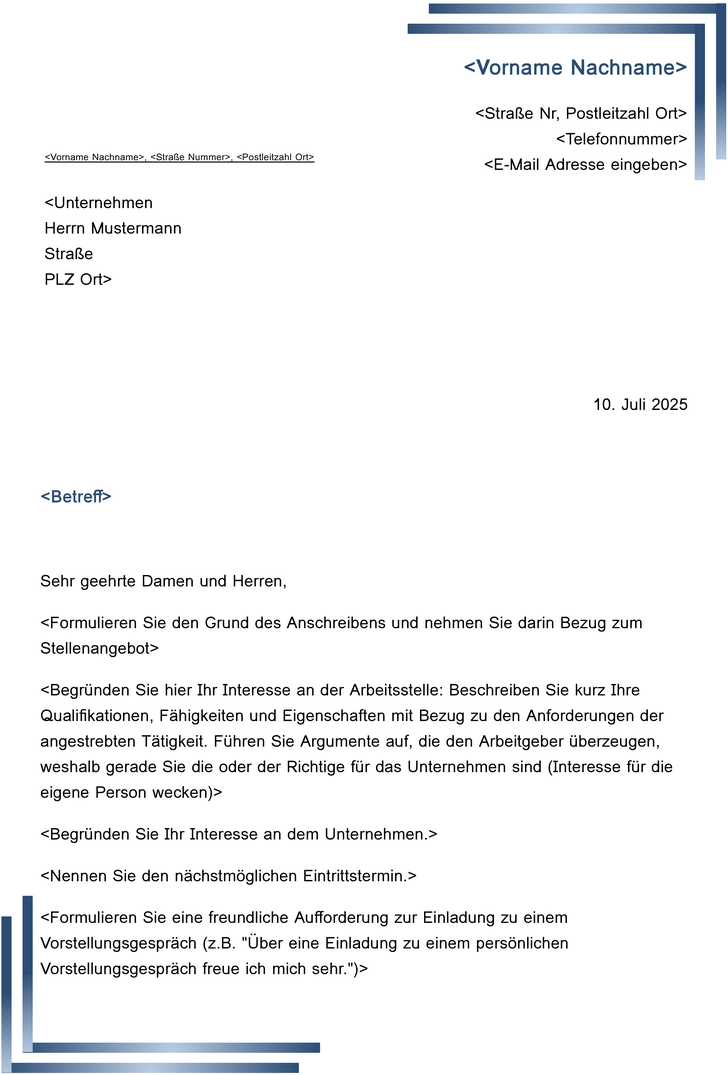 bewerbung-und-lebenslauf-vorlage
