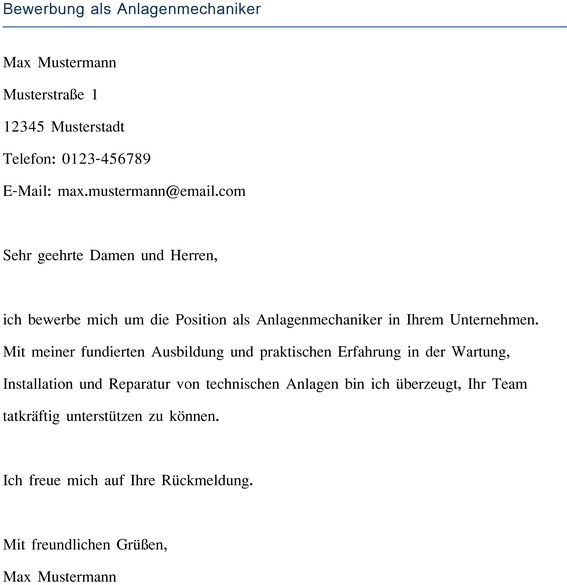 bewerbung-vorlage-anlagenmechaniker