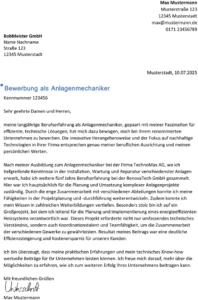 bewerbung-vorlage-anlagenmechaniker-einzigartig-gestaltet