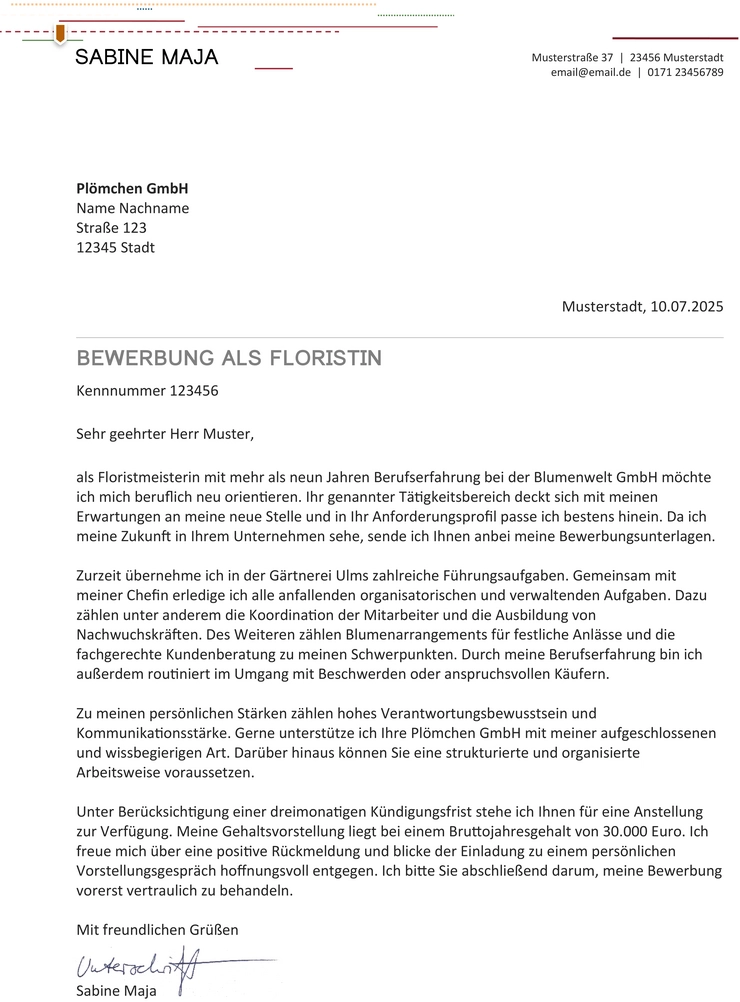 bewerbung-vorlage-anschreiben-floristin