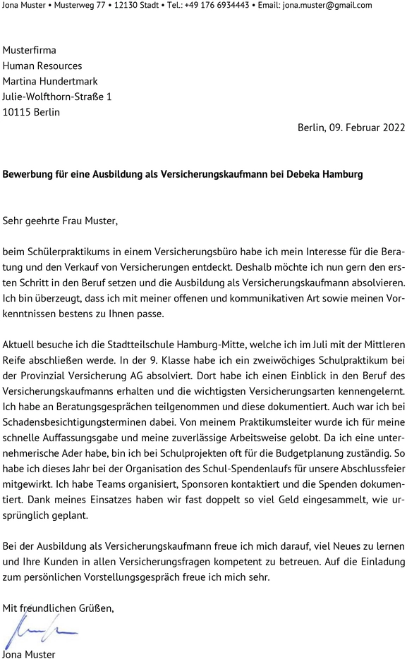 bewerbung-vorlage-ausbildung-versicherungskaufmann