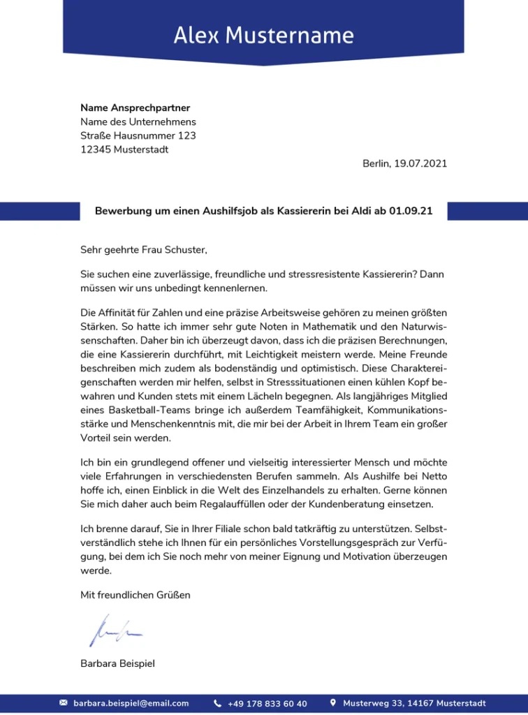 bewerbung-vorlage-aushilfe-kassiererin