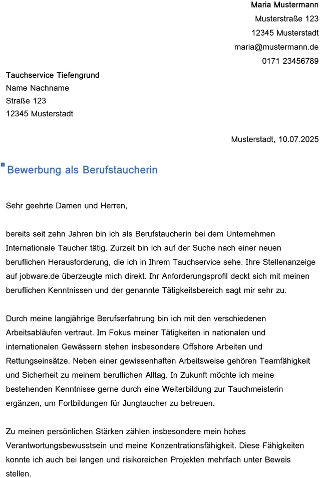 bewerbung-vorlage-berufstaucherin-anpassbar
