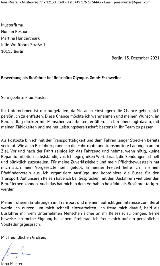 bewerbung-vorlage-busfahrer-quereinsteiger
