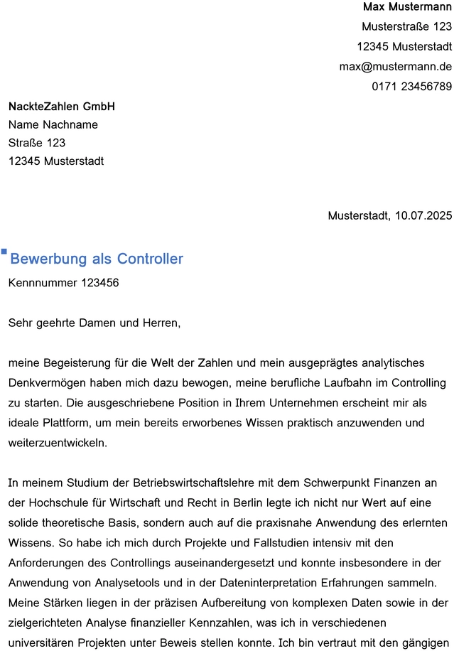 bewerbung-vorlage-controller-bewerbung