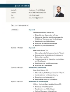 bewerbung-vorlage-disponent-berufserfahrung