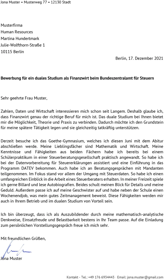 bewerbung-vorlage-duales-studium-finanzwirt