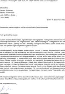 bewerbung-vorlage-fachlagerist