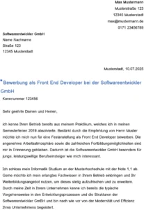 bewerbung-vorlage-front-end-developer