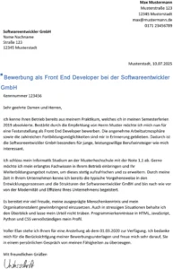bewerbung-vorlage-front-end-developer