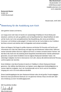 bewerbung-vorlage-fuer-die-ausbildung-zum-koch