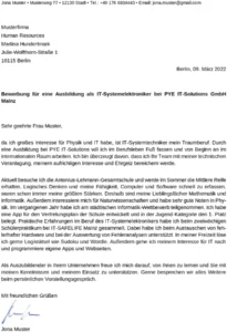 bewerbung-vorlage-it-systemelektroniker-ausbildung