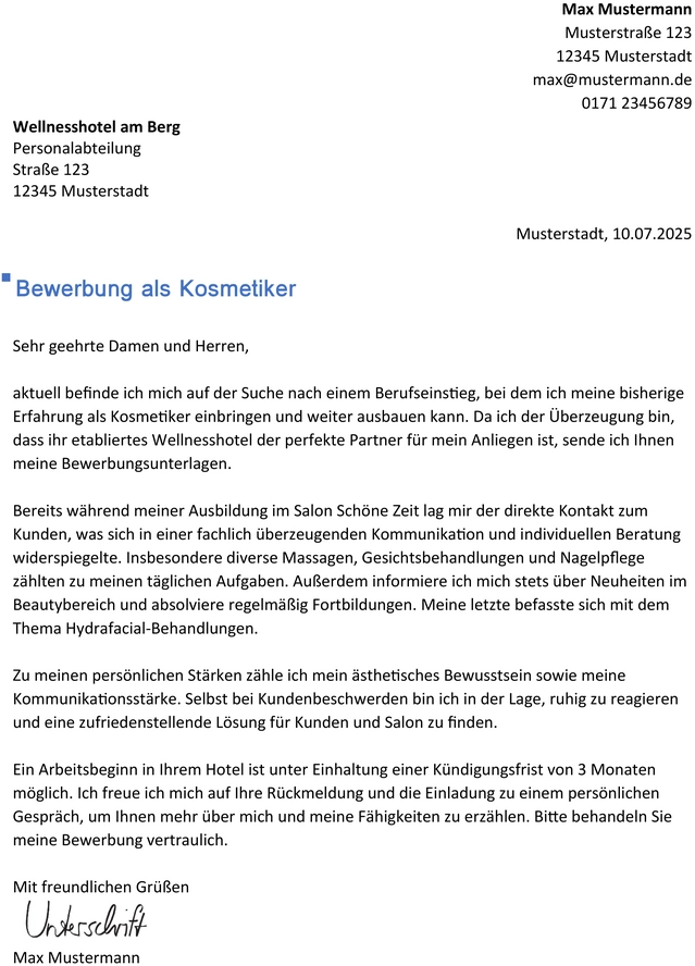bewerbung-vorlage-kosmetiker-berufseinstieg