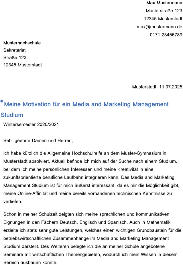 bewerbung-vorlage-media-marketing-management-studium