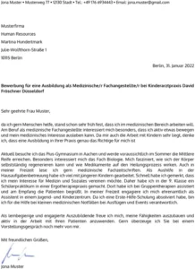 bewerbung-vorlage-medizinische-fachangestellte