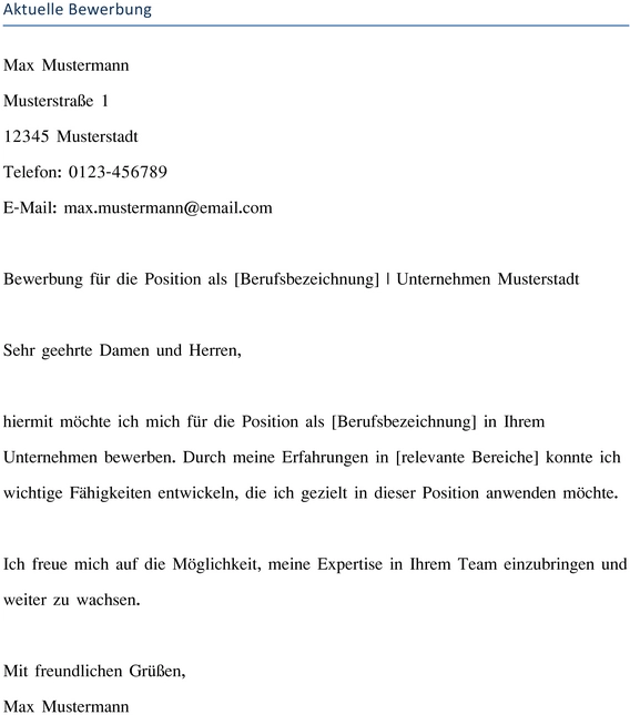 bewerbung-vorlage-optimale-nutzung