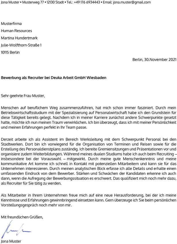bewerbung-vorlage-recruiter-personalberater-gestalten