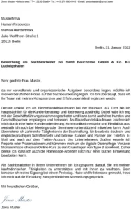bewerbung-vorlage-sachbearbeiter-bewerbung