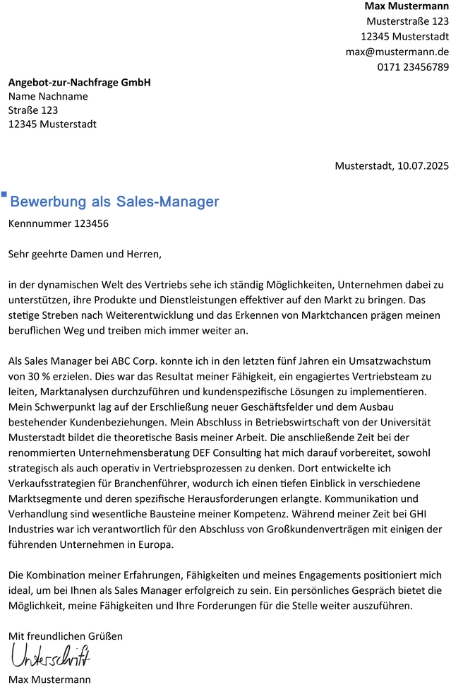bewerbung-vorlage-sales-manager-berufserfahren