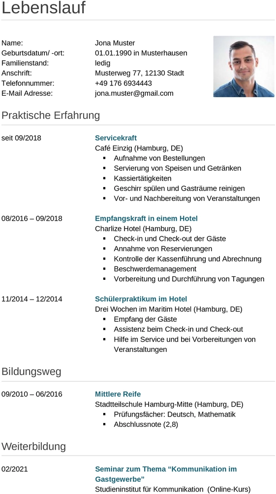 bewerbung-vorlage-servicekraft-gastronomie