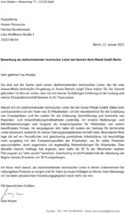 bewerbung-vorlage-stellvertretender-technischer-leiter