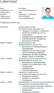 bewerbung-vorlage-zerspanungsmechaniker