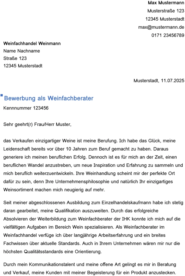 bewerbung-weinfachberater-gestalten-muster-vorlage