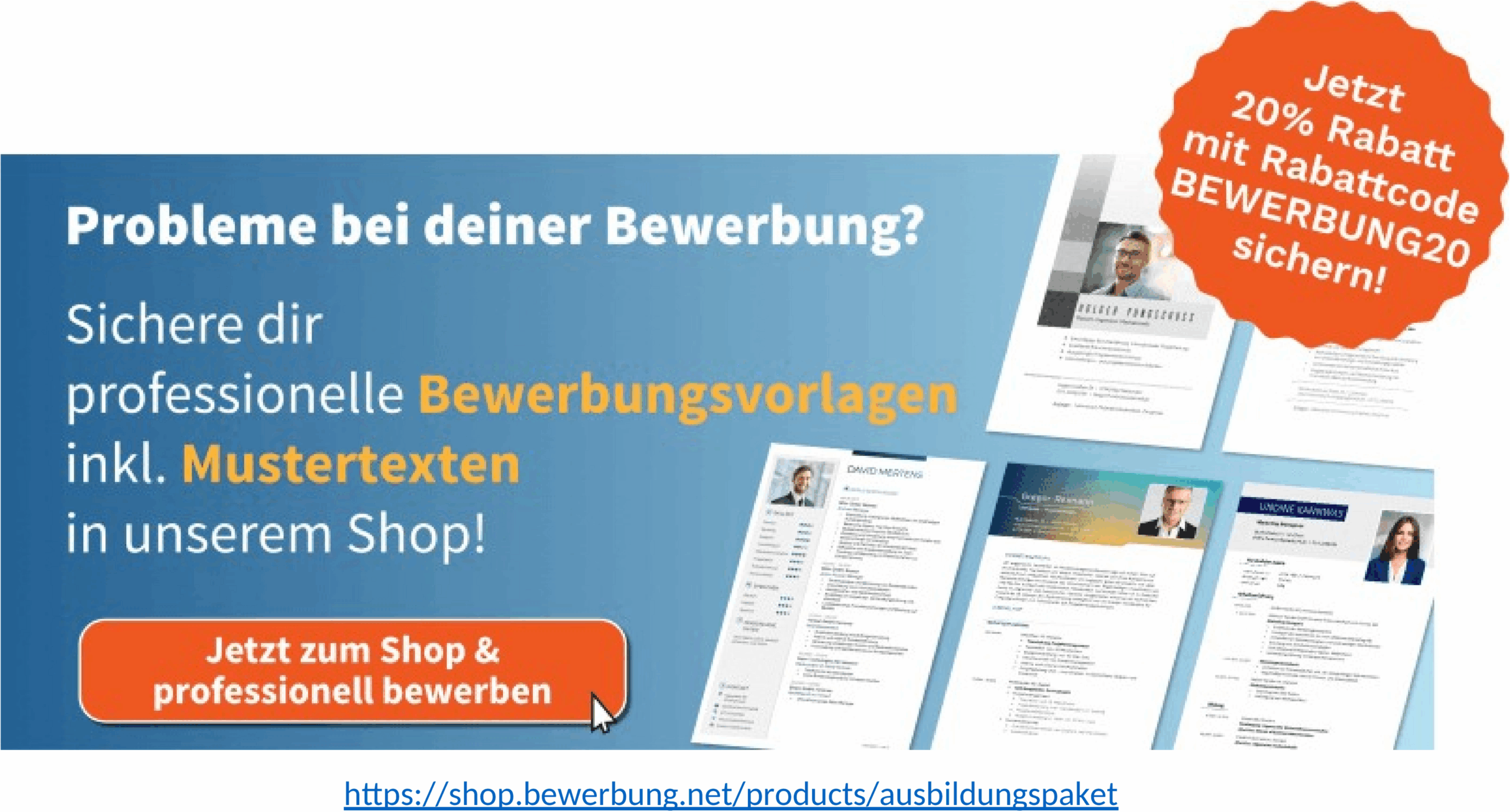 Word-Vorlage Bewerbung ZahntechnikerIn Ausbildung