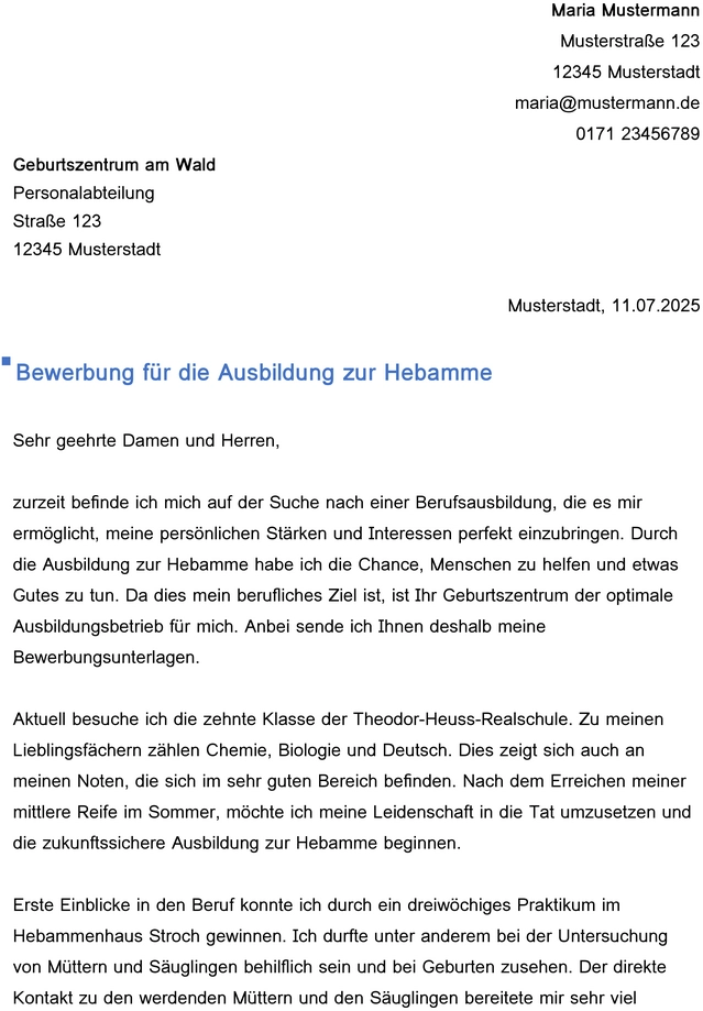 bewerbung-zur-ausbildung-als-hebamme
