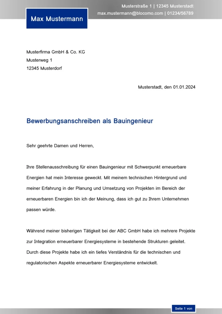 bewerbungsanschreiben-bauingenieur-aufbau-inhalt-gestalten