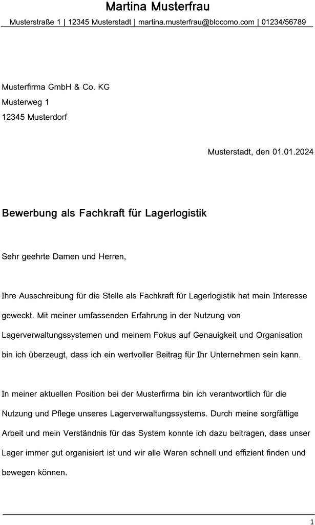 bewerbungsanschreiben-fachkraft-lagerlogistik