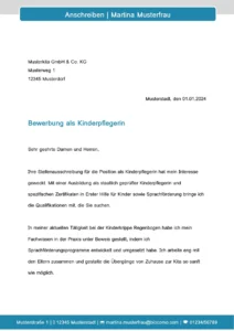 bewerbungsanschreiben-kinderpflegerin-als-vorlage